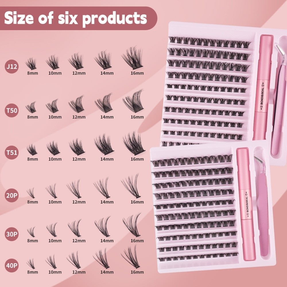 Eyelash Extension Look - Wysokiej jakości rzęsy do klejenia i