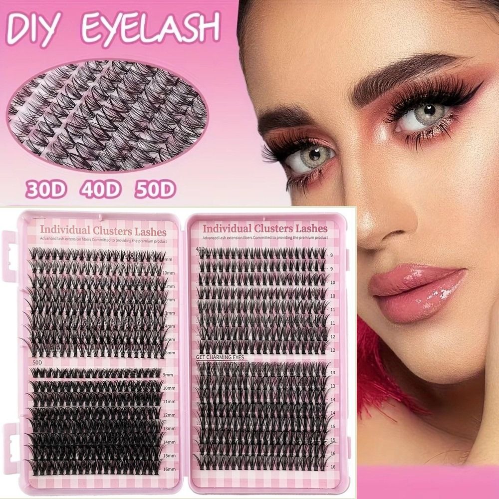 Eyelash Extension Natural Look - Sztuczne rzęsy o długości 8-16mm, 30D/40D/50D/60D,