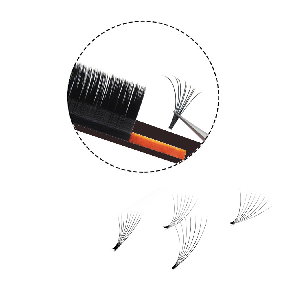 MASSCAKU Easy Fanning Volume M – Eyelash Extension For Asian Eyes recenzja i cena
