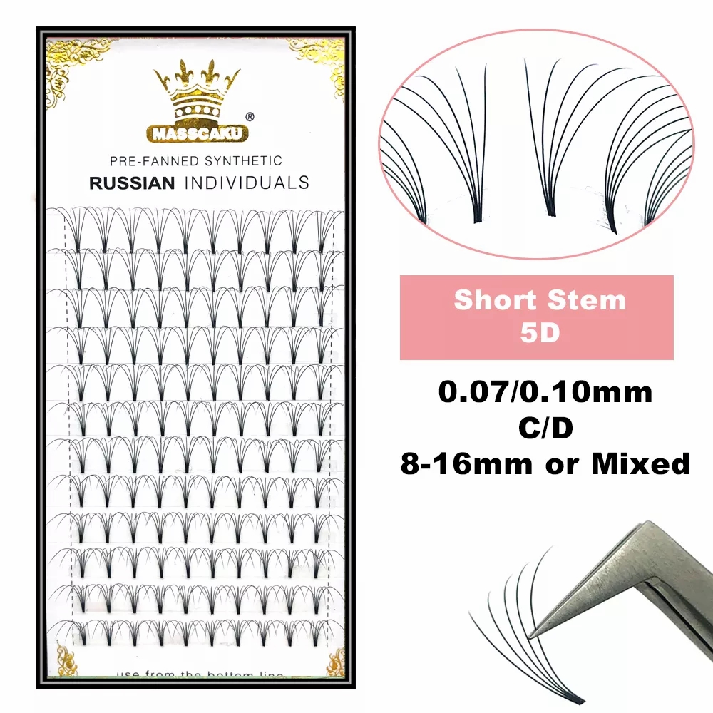 MASSCAKU Premade Russian Volum – Eyelash Extension For Asian Eyes recenzja i cena