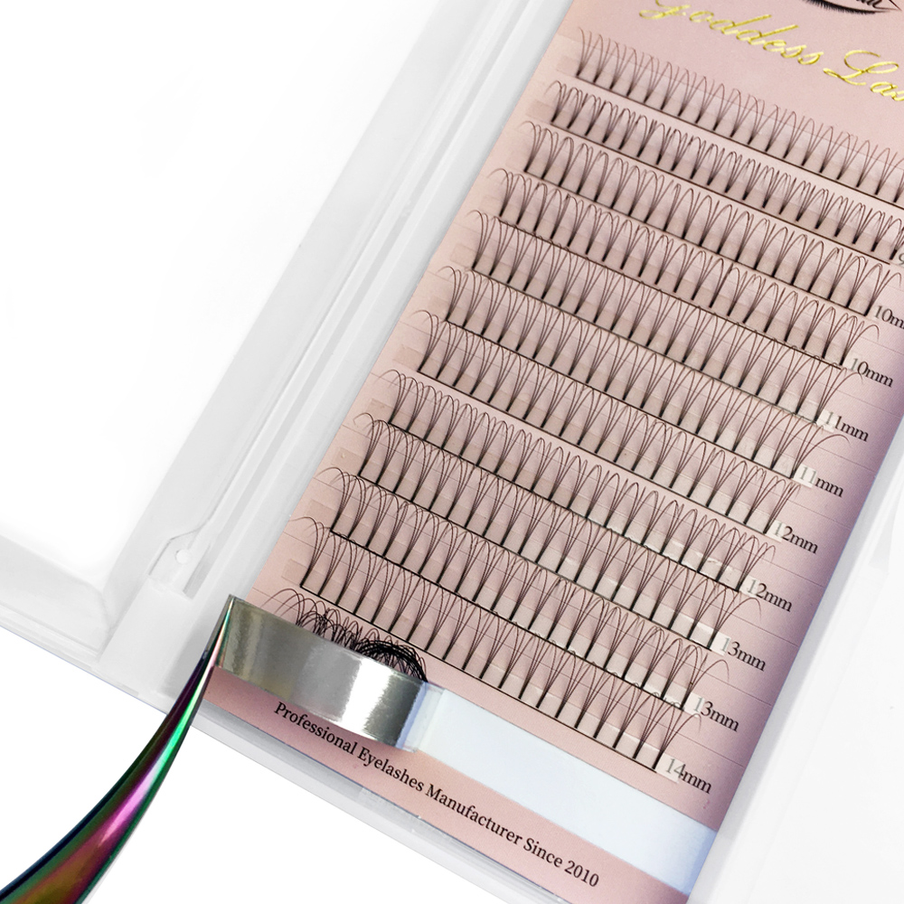 Goddess 3D Premade Fan Eyelash – Eyelash Extension Human Hair recenzja i cena