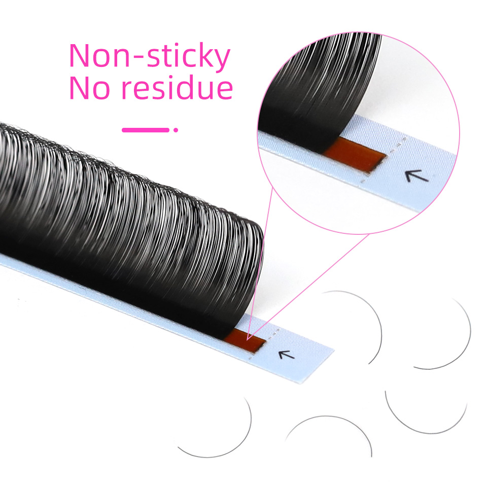 RUJADE 5 przypadków/partia szt – Eyelash Extension Russian recenzja i cena